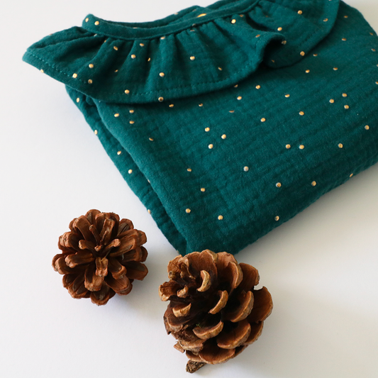 BLOUSE EMERAUDE GLITTER