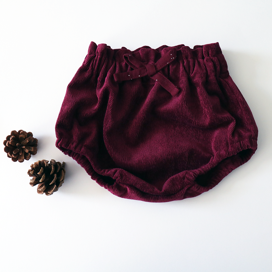 BLOOMER VELOURS BORDEAUX