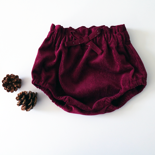 BLOOMER VELOURS BORDEAUX