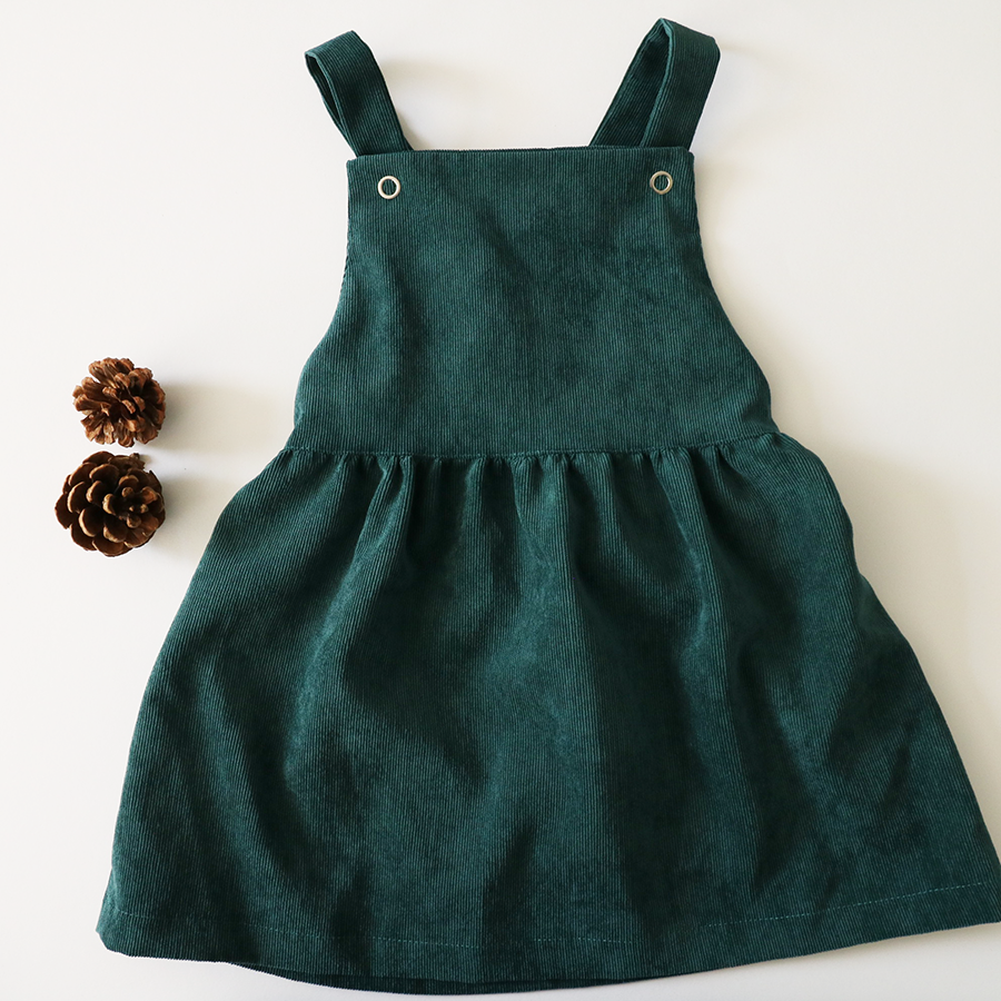 ROBE VELOURS EMERAUDE