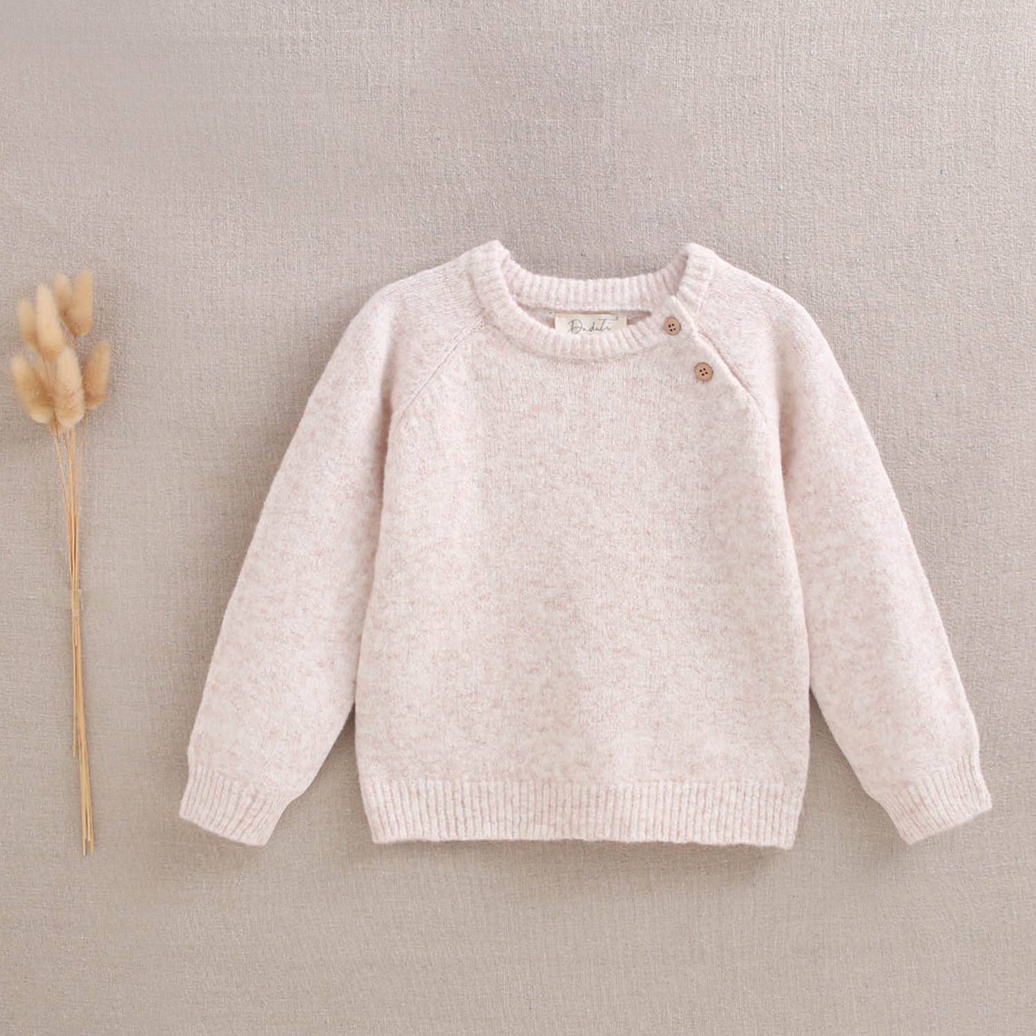 Pull en tricot beige